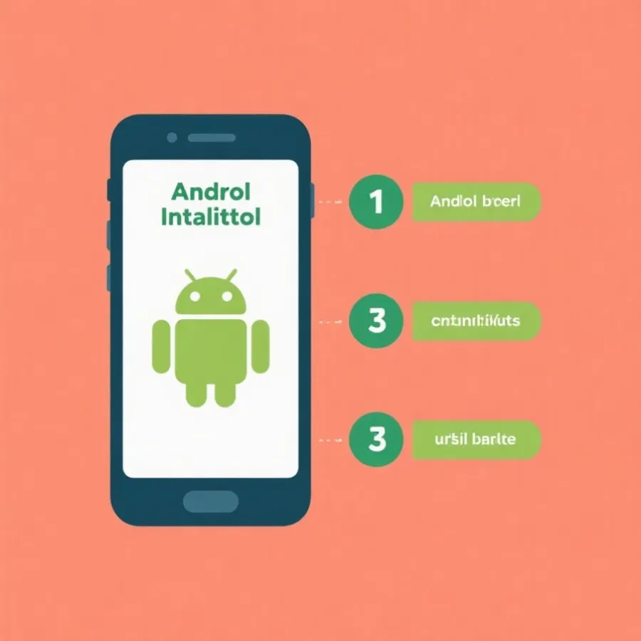 安卓安装步骤示意图